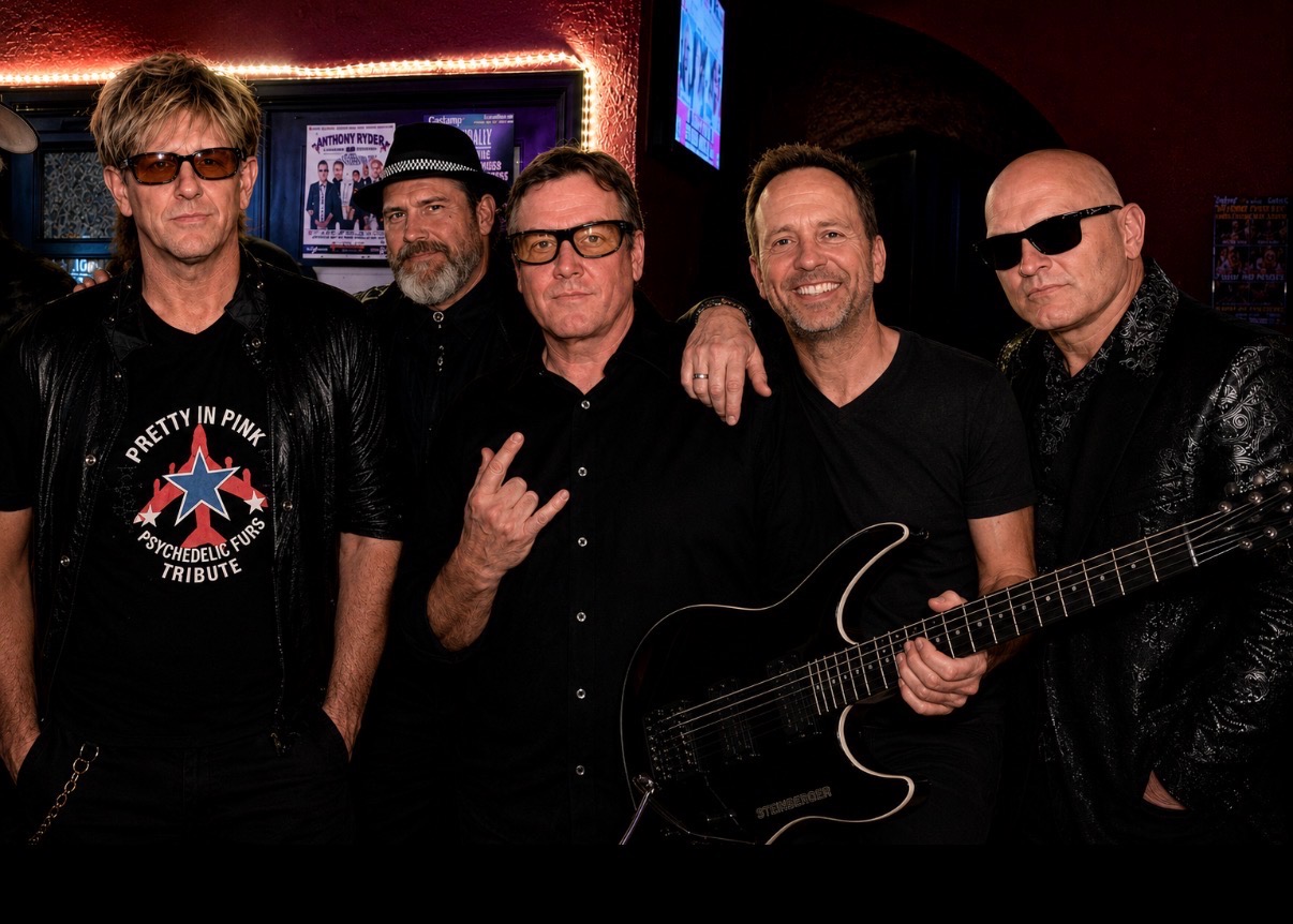 Pretty in Pink band members posing together